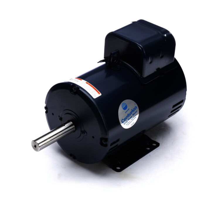 Crop Dryer Motor, 5.0 HP, 1 Ph, 60 Hz, 200-230 V, 3600 RPM, 184TZ Frame, ODP