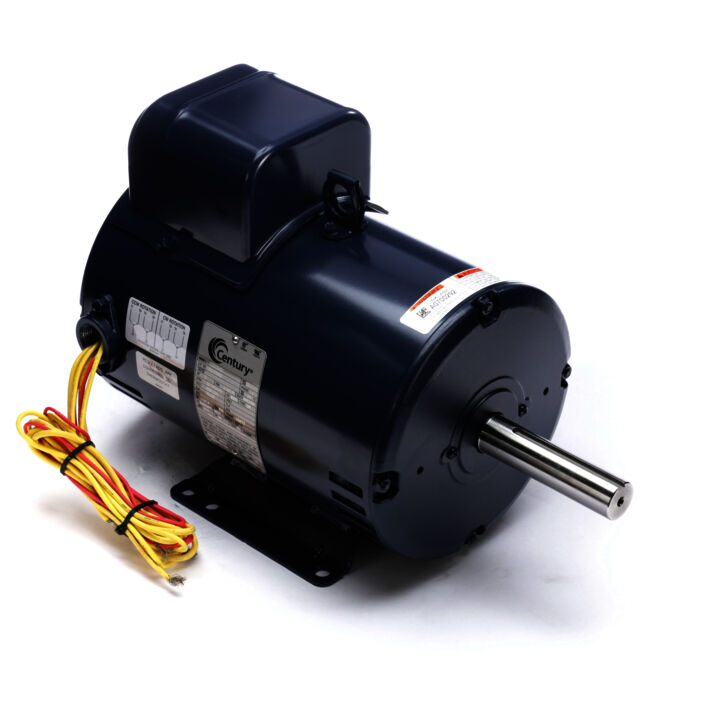 Crop Dryer Motor, 5.0 HP, 1 Ph, 60 Hz, 200-230 V, 3600 RPM, 184TZ Frame, ODP