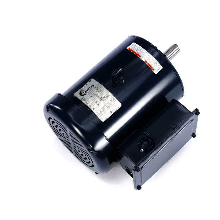 General Purpose Motor, 3 HP, 1 Ph, 60 Hz, 115/230 V, 3600 RPM, 184T Frame, TEFC