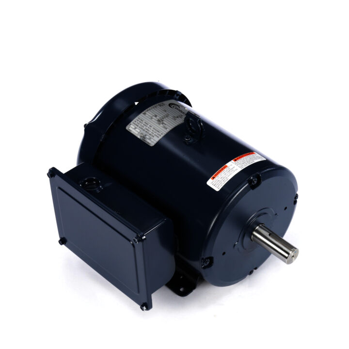 General Purpose Motor, 3 HP, 1 Ph, 60 Hz, 115/230 V, 3600 RPM, 184T Frame, TEFC