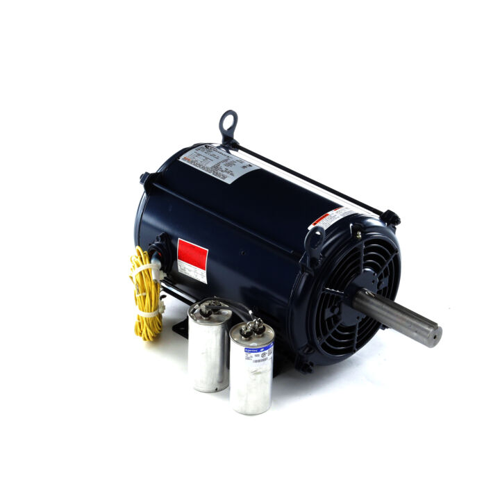 Crop Dryer Motor, 10 HP, 1 Ph, 60 Hz, 230 V, 1800 RPM, 215TZ Frame, ODP