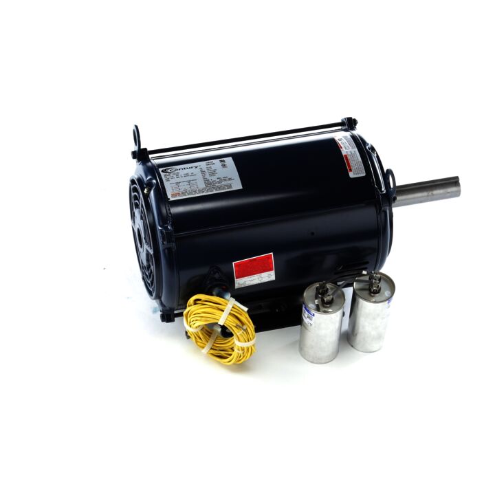 Crop Dryer Motor, 10 HP, 1 Ph, 60 Hz, 230 V, 1800 RPM, 215TZ Frame, ODP