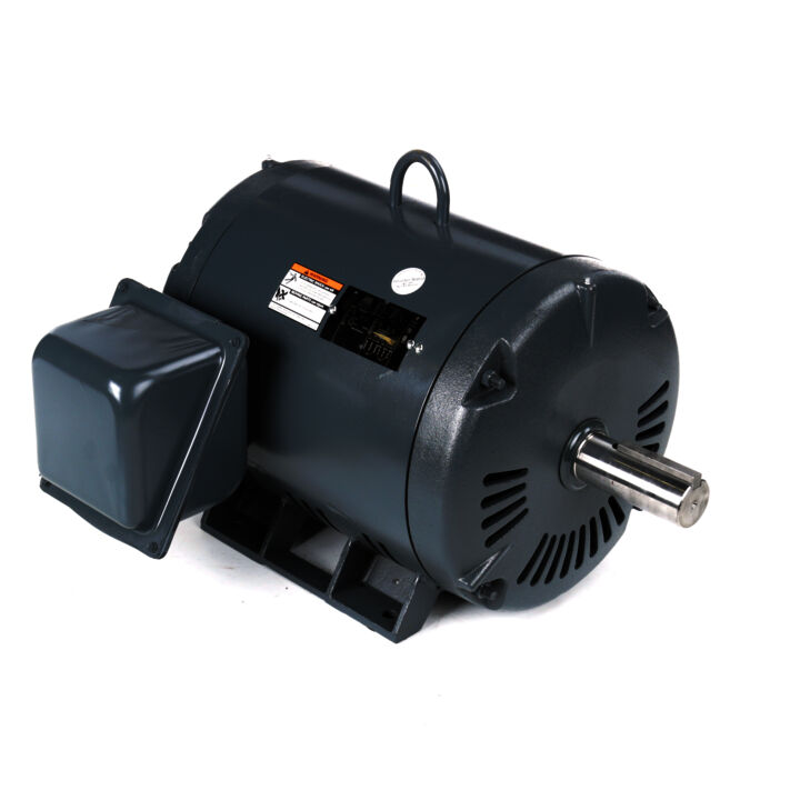 Elevator Duty Motor, 40 HP, 3 Ph, 60 Hz, 200 V, 1200 RPM, 364T Frame, DP