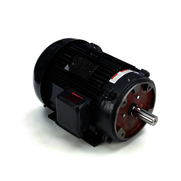 General Purpose Motor, 5 & 5 HP, 3 Ph, 60 & 50 Hz, 230/460 & 208/415 V, 1200 & 1000 RPM, 215TC Frame, TEFC