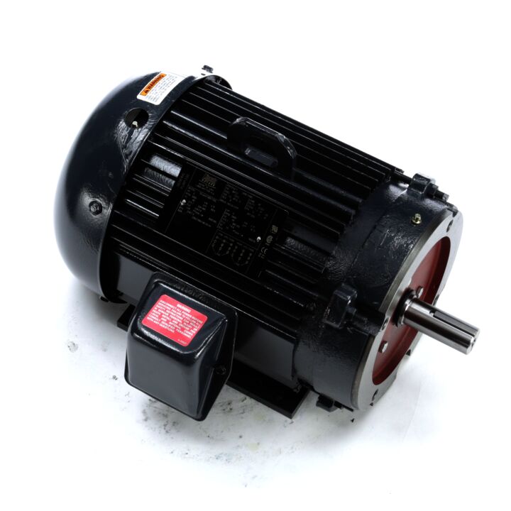 General Purpose Motor, 5 & 5 HP, 3 Ph, 60 & 50 Hz, 230/460 & 380-415 V, 3600 & 3000 RPM, 184TC Frame, TEFC