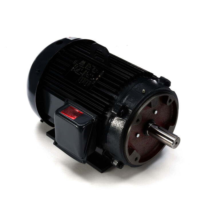 General Purpose Motor, 10 & 7.50 HP, 3 Ph, 60 & 50 Hz, 230/460 & 190/380 V, 3600 & 3000 RPM, 215TC Frame, TEFC