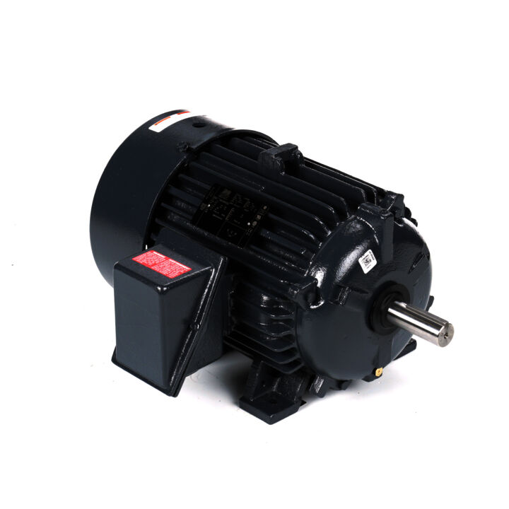 Automotive Duty Motor, 7.50 HP, 3 Ph, 60 Hz, 460 V, 1800 RPM, 254U Frame, TEFC