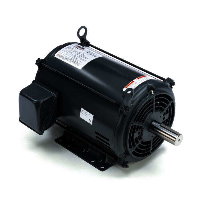 Elevator Duty Motor, 10 HP, 3 Ph, 60 Hz, 230/460 V, 1200 RPM, 256T Frame, DP