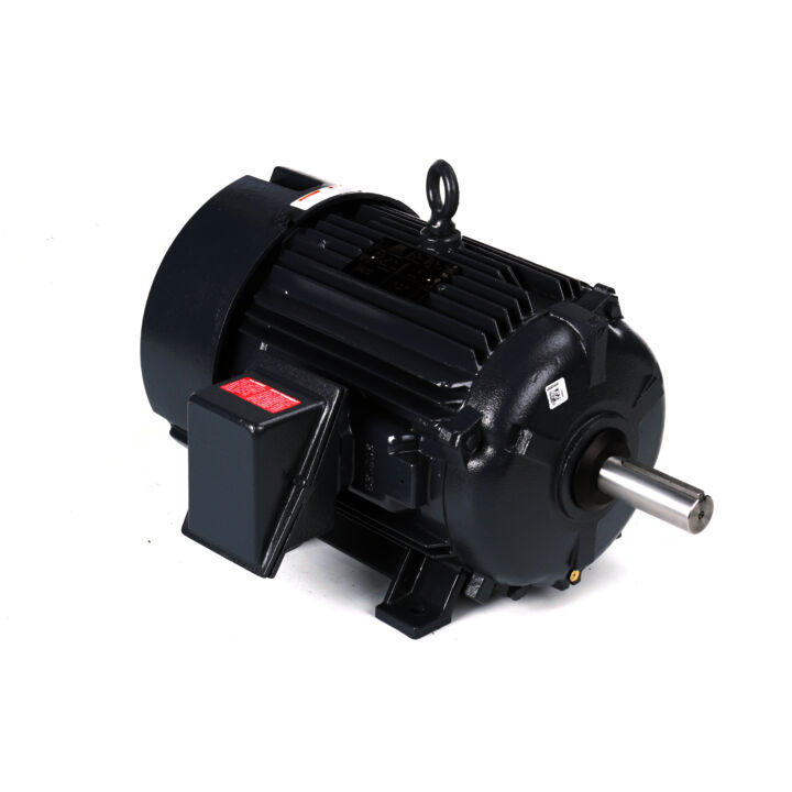 Automotive Duty Motor, 15 HP, 3 Ph, 60 Hz, 460 V, 1800 RPM, 284U Frame, TEFC