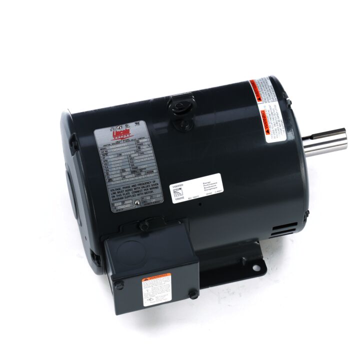 General Purpose Motor, 5 & 5 HP, 3 Ph, 60 & 50 Hz, 230/460 & 190-208/380-415 V, 1800 & 1500 RPM, 184T Frame, DP