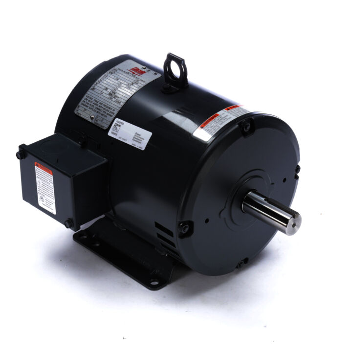 General Purpose Motor, 3 & 3 HP, 3 Ph, 60 & 50 Hz, 230/460 & 190-208/380-415 V, 1800 & 1500 RPM, 182T Frame, DP