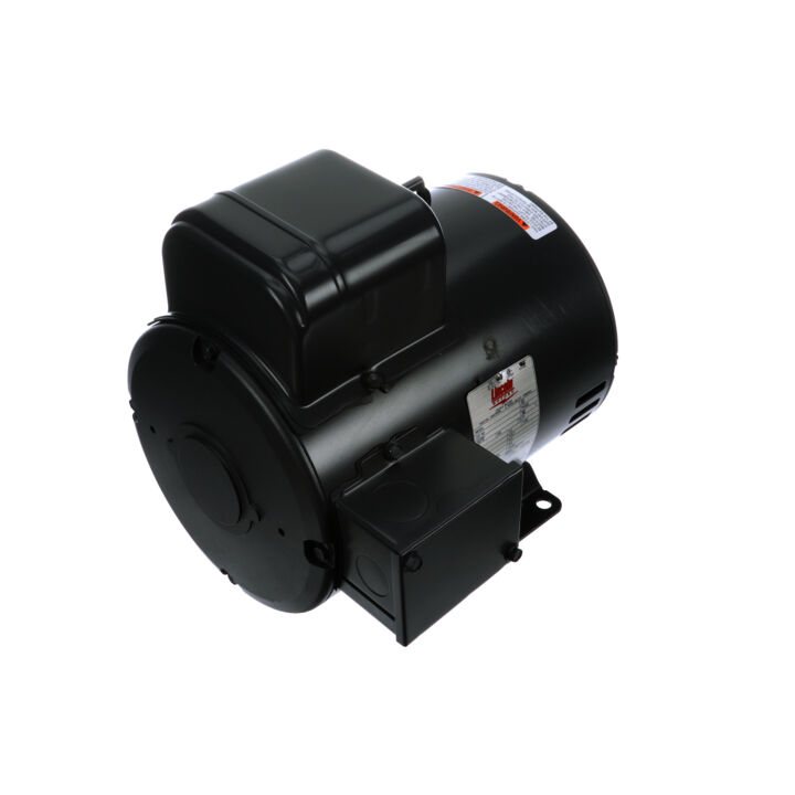 General Purpose Motor, 5 HP, 1 Ph, 60 Hz, 208-230 V, 3600 RPM, 184T Frame, DP