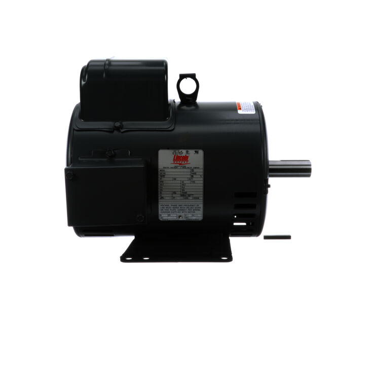 General Purpose Motor, 5 HP, 1 Ph, 60 Hz, 208-230 V, 3600 RPM, 184T Frame, DP