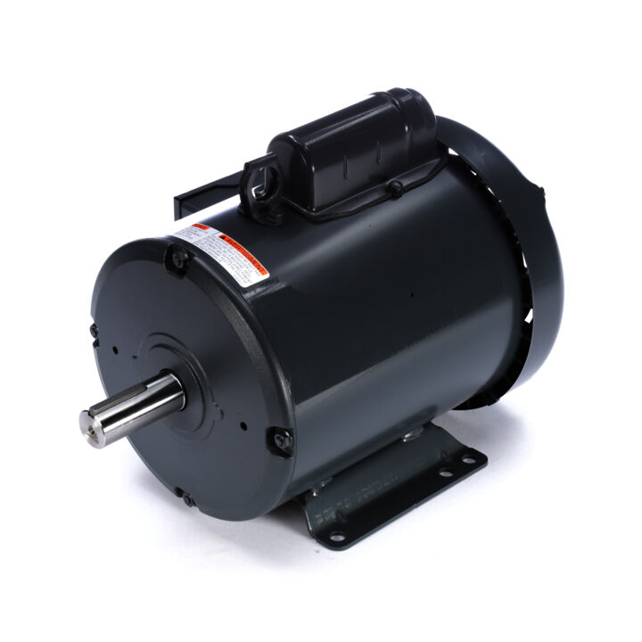 General Purpose Motor, 2 HP, 1 Ph, 60 Hz, 115/208-230 V, 1800 RPM, 182T Frame, TEFC