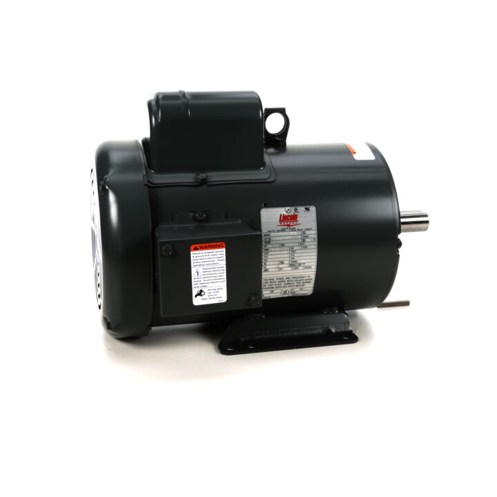 General Purpose Motor, 3 HP, 1 Ph, 60 Hz, 115/208-230 V, 1800 RPM, 184T Frame, TEFC
