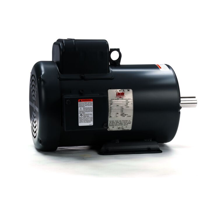 Agricultural Motor, 5 HP, 1 Ph, 60 Hz, 208-230 V, 1800 RPM, 184T Frame, TEFC