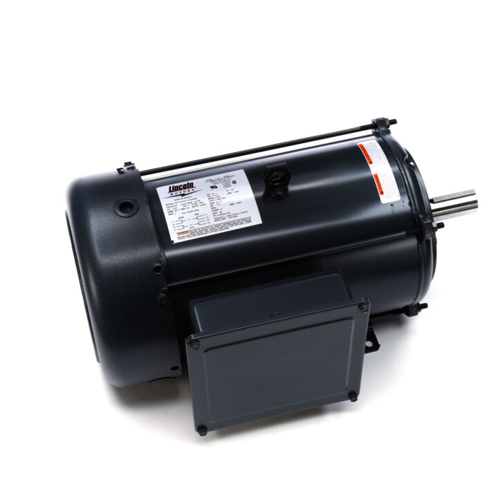 General Purpose Motor, 7.50 HP, 1 Ph, 60 Hz, 208-230 V, 1800 RPM, 215T Frame, TEFC