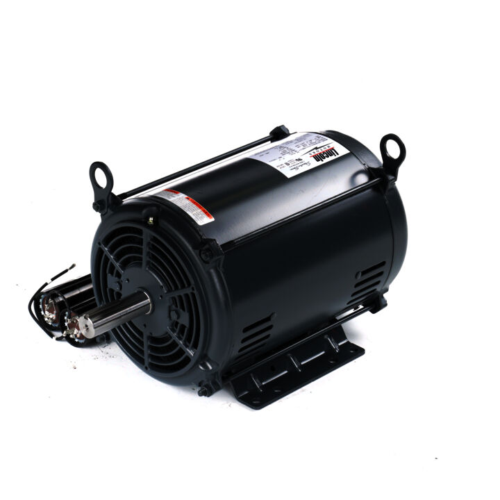 Crop Dryer Motor, 10 & 15 HP, 1 Ph, 60 & 60 Hz, 230 & 230 V, 3600 & 3600 RPM, 215TZ Frame, DPAO
