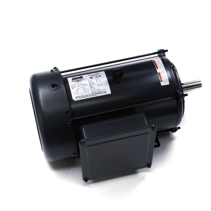 General Purpose Motor, 10 HP, 1 Ph, 60 Hz, 230 V, 1800 RPM, 215T Frame, TEFC