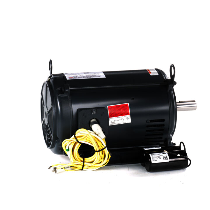Crop Dryer Motor, 10 & 15 HP, 1 Ph, 60 & 60 Hz, 230 & 230 V, 3600 & 3600 RPM, 215TZ Frame, DPAO
