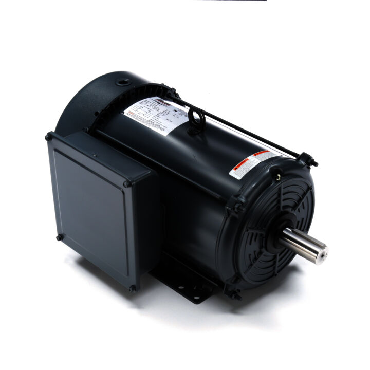 General Purpose Motor, 10 HP, 1 Ph, 60 Hz, 230 V, 1800 RPM, 215T Frame, TEFC