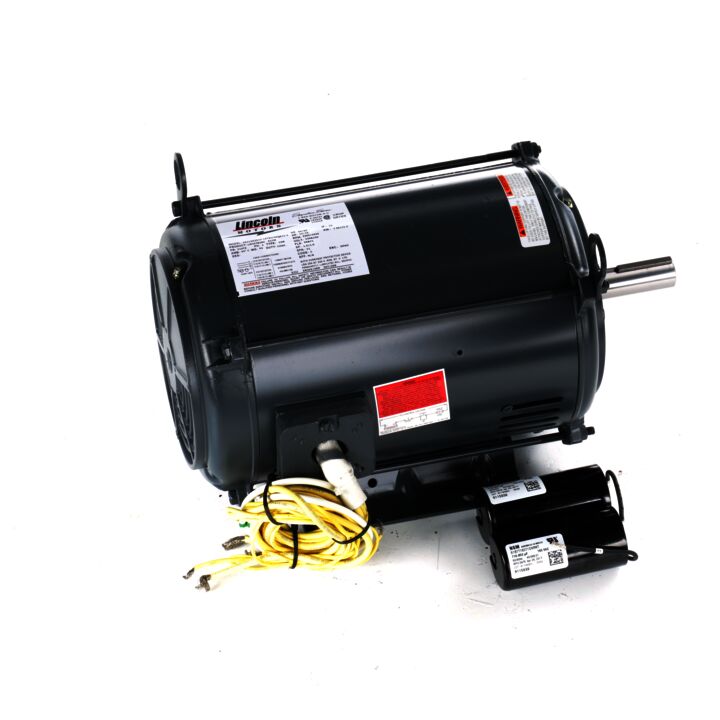 Crop Dryer Motor, 10 & 15 HP, 1 Ph, 60 & 60 Hz, 230 & 230 V, 3600 & 3600 RPM, 215TZ Frame, DPAO