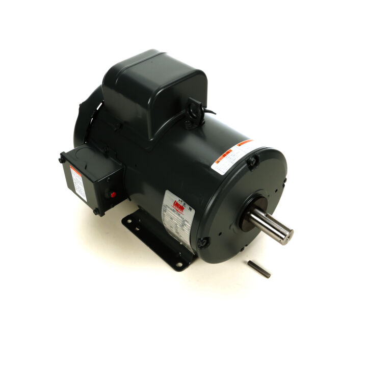 Agricultural Motor, 3 HP, 1 Ph, 60 Hz, 230 V, 1800 RPM, 184T Frame, TEFC