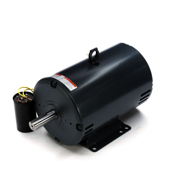 Crop Dryer Motor, 7 & 10 HP, 1 Ph, 60 & 60 Hz, 230 & 230 V, 3600 & 3600 RPM, 184TZ Frame, DP