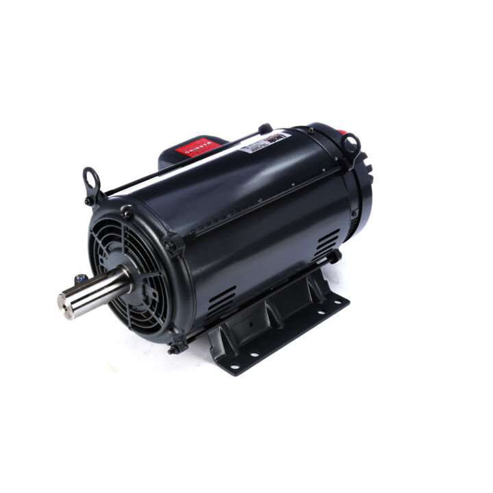 Elevator Duty Motor, 7.50 HP, 3 Ph, 60 Hz, 200 V, 1200 RPM, 254T Frame, DP