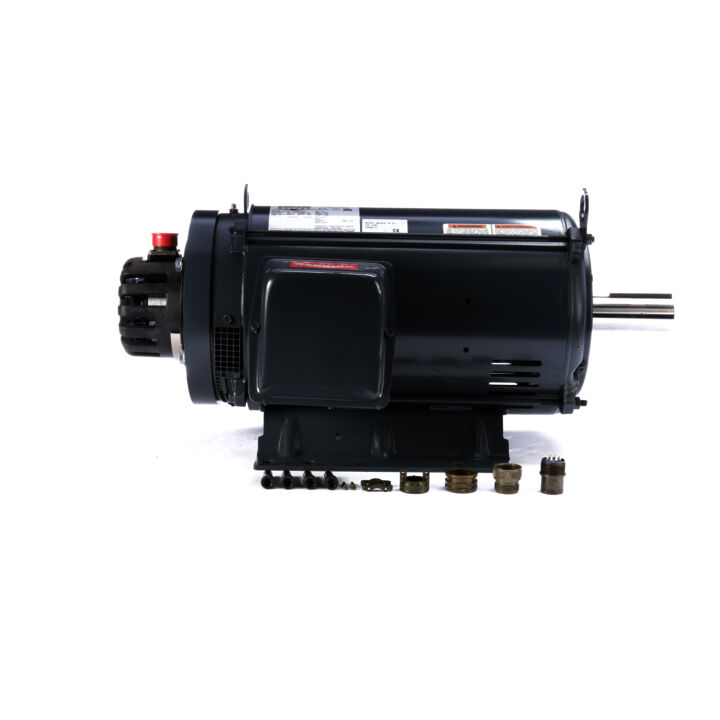 Elevator Duty Motor, 7.50 HP, 3 Ph, 60 Hz, 200 V, 1200 RPM, 254T Frame, DP