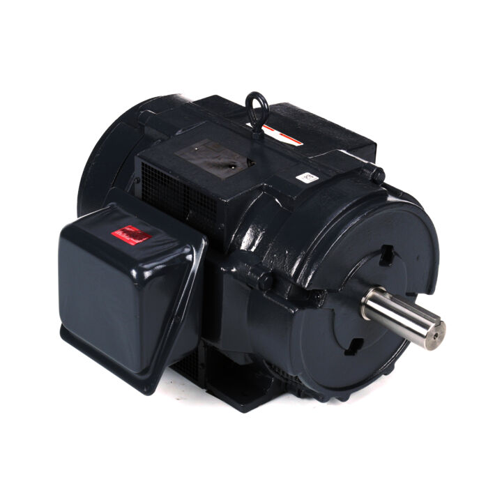 Elevator Duty Motor, 20 HP, 3 Ph, 60 Hz, 230/460 V, 1200 RPM, 286T Frame, DP