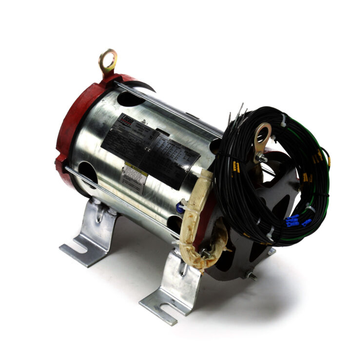 Elevator Duty Motor, 20 & 15 HP, 3 Ph, 60 & 60 Hz, 230/460 & 230/460 V, 3600 & 3600 RPM, 160TZ Frame, OPEN