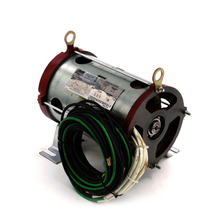 Elevator Duty Motor, 20 & 15 HP, 3 Ph, 60 & 60 Hz, 200 & 200 V, 3600 & 3600 RPM, 160TZ Frame, OPEN