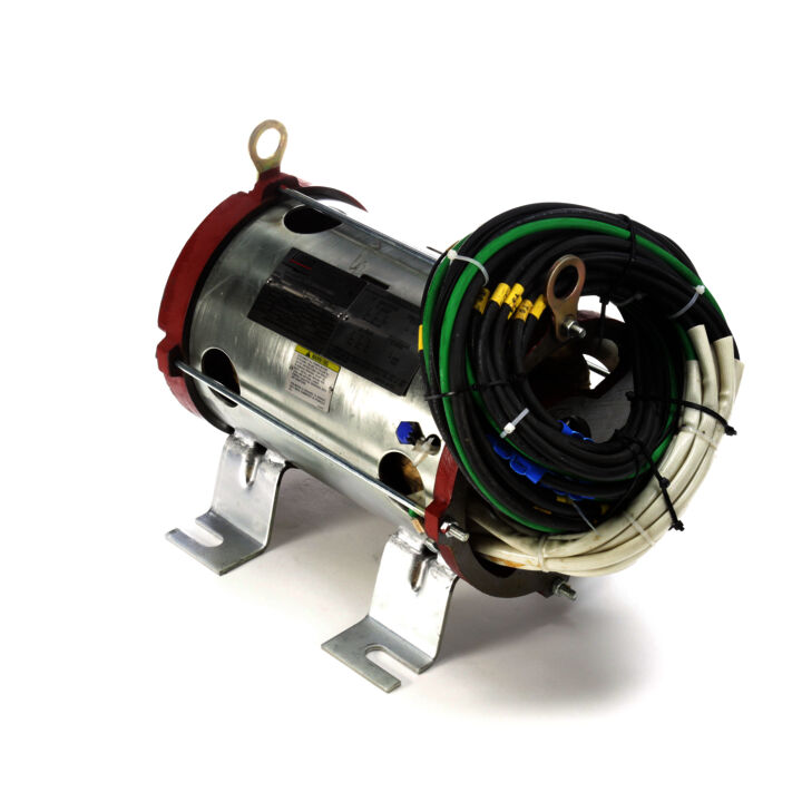 Elevator Duty Motor, 25 & 20 HP, 3 Ph, 60 & 60 Hz, 200 & 200 V, 3600 & 3600 RPM, 160TZ Frame, OPEN