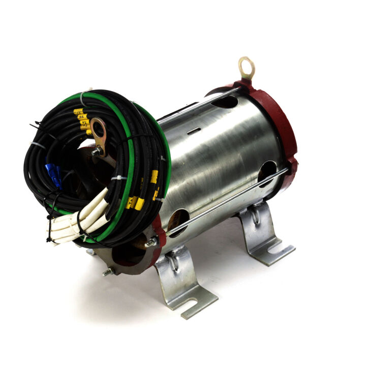 Elevator Duty Motor, 25 & 20 HP, 3 Ph, 60 & 60 Hz, 200 & 200 V, 3600 & 3600 RPM, 160TZ Frame, OPEN