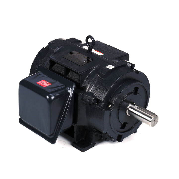 Elevator Duty Motor, 25 & 30 HP, 3 Ph, 60 & 60 Hz, 200 & 200 V, 1800 & 1800 RPM, 284T Frame, DP