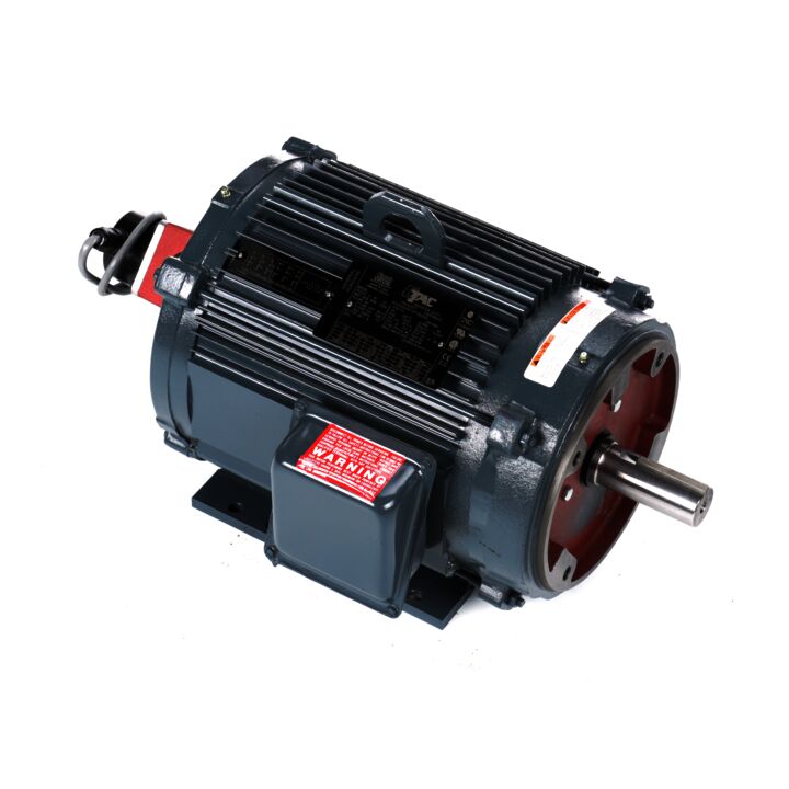 Encoder Motor, 7.50 HP, 3 Ph, 60 Hz, 230/460 V, 1800 RPM, 215TC Frame, TENV