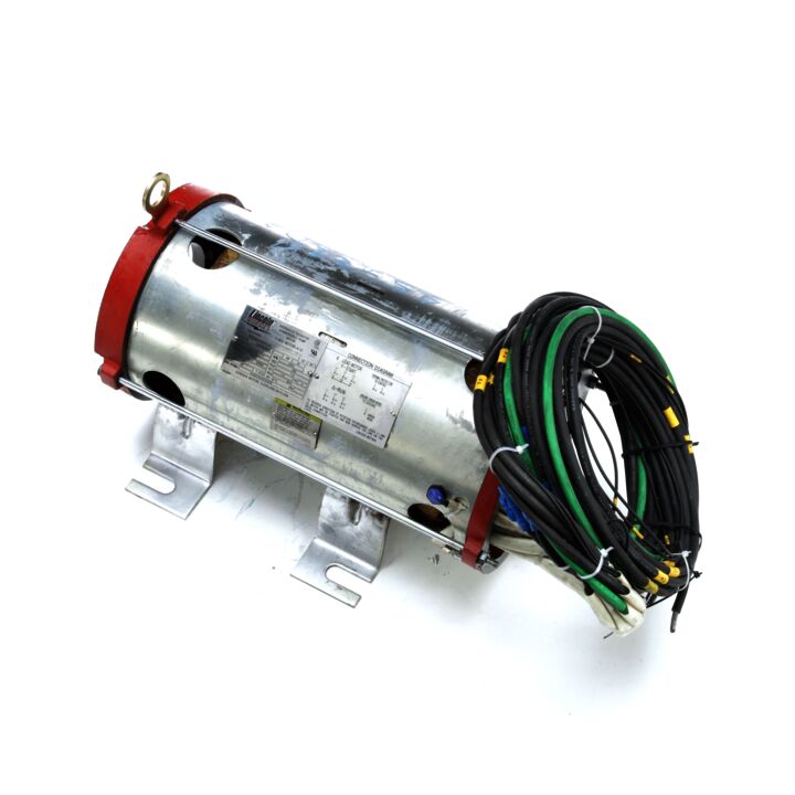 Elevator Duty Motor, 40 & 30 HP, 3 Ph, 60 & 60 Hz, 200 & 200 V, 3600 & 3600 RPM, 160TZ Frame, OPEN