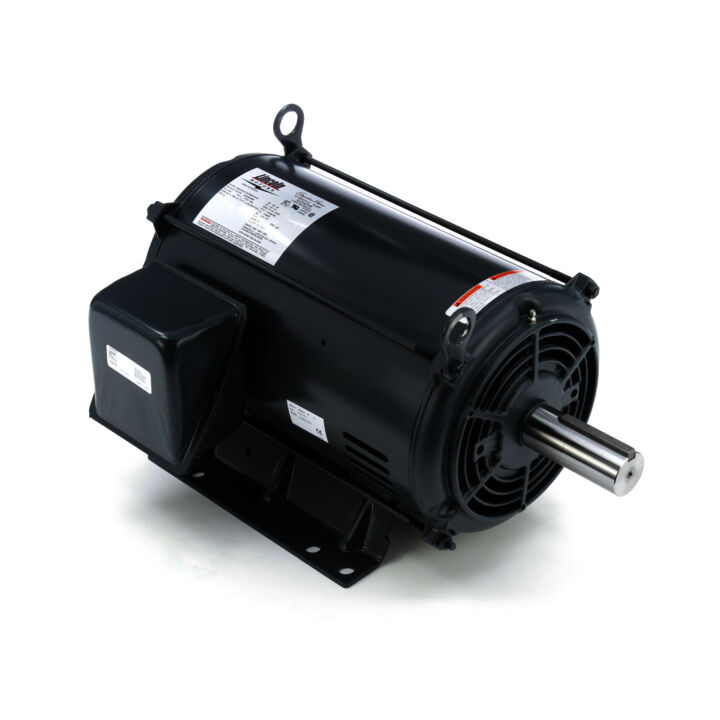 Elevator Duty Motor, 20 & 25 HP, 3 Ph, 60 & 60 Hz, 200 & 200 V, 3600 & 3600 RPM, 254T Frame, DP