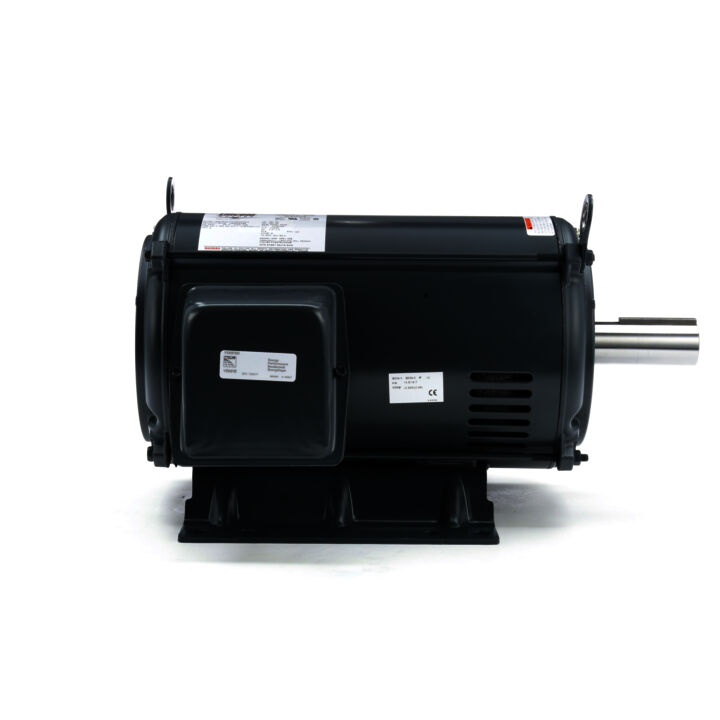 Elevator Duty Motor, 20 & 25 HP, 3 Ph, 60 & 60 Hz, 200 & 200 V, 3600 & 3600 RPM, 254T Frame, DP