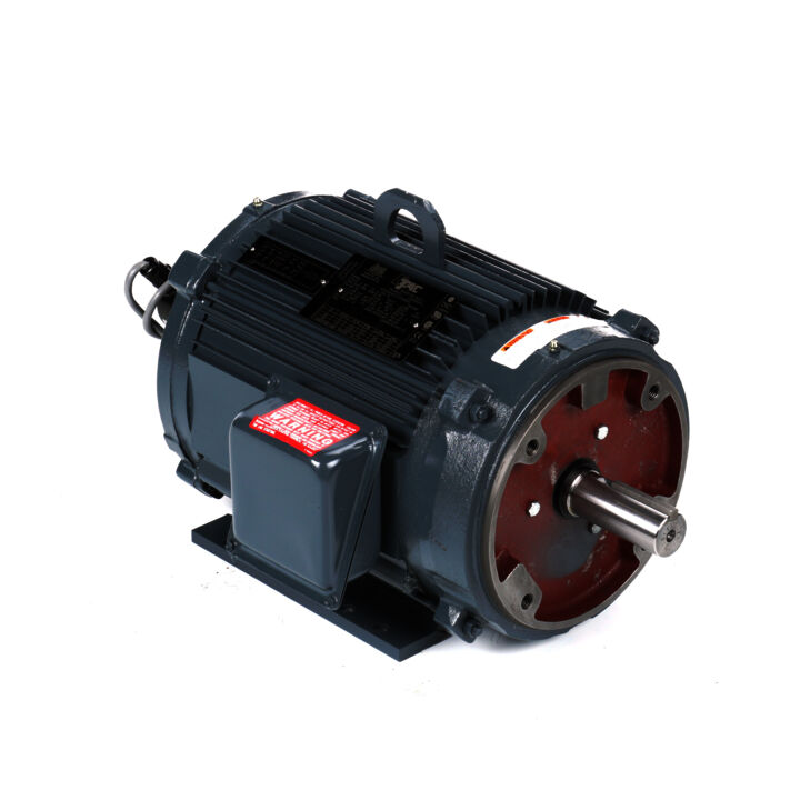 Encoder Motor, 7.50 HP, 3 Ph, 60 Hz, 230/460 V, 1800 RPM, 215TC Frame, TENV