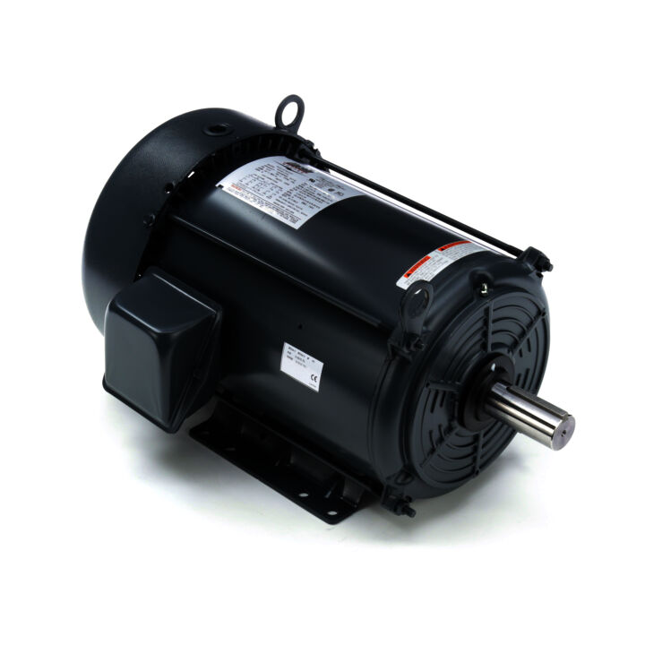 Air Compressor Motor, 7.50 & 5 HP, 3 Ph, 60 & 50 Hz, 230/460 & 190-208/380-415 V, 1800 & 1500 RPM, 213T Frame, TEFC