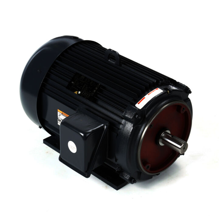 General Purpose Motor, 30 & 25 HP, 3 Ph, 60 & 50 Hz, 230/460 & 190/380 V, 1800 & 1500 RPM, 286TSC Frame, TEFC