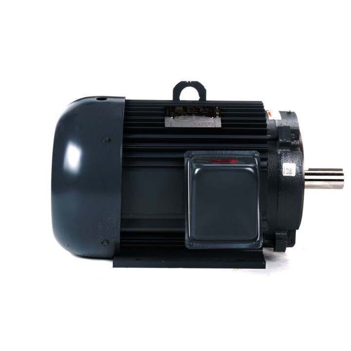 General Purpose Motor, 5 HP, 3 Ph, 60 Hz, 230/460 V, 900 RPM, 254TC Frame, TEFC