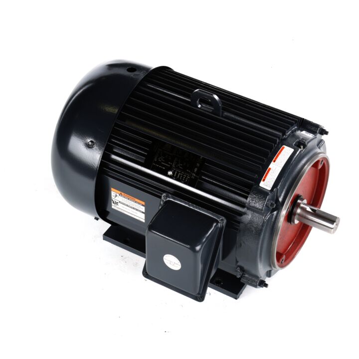 General Purpose Motor, 25 & 20 HP, 3 Ph, 60 & 50 Hz, 230/460 & 190/380 V, 1800 & 1500 RPM, 284TSC Frame, TEFC