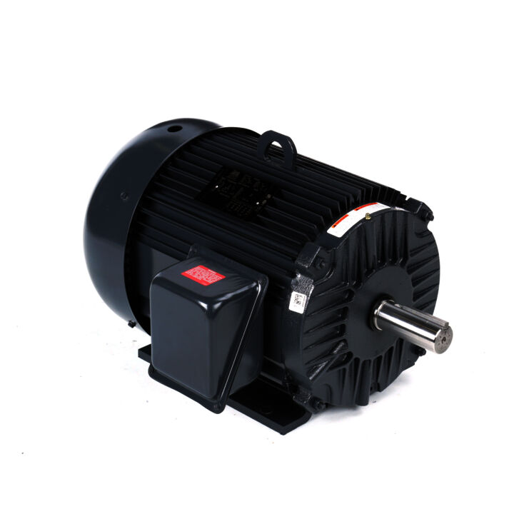 General Purpose Motor, 5 HP, 3 Ph, 60 Hz, 230/460 V, 900 RPM, 254T Frame, TEFC