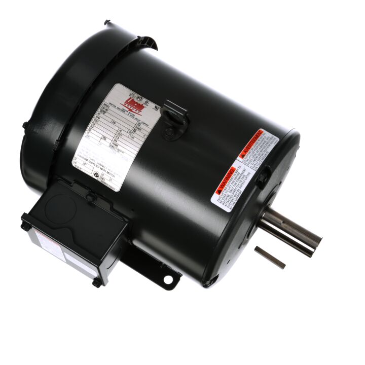 General Purpose Motor, 3 & 3 HP, 3 Ph, 60 & 50 Hz, 230/460 & 190/380 V, 3600 & 3000 RPM, 182T Frame, TEFC