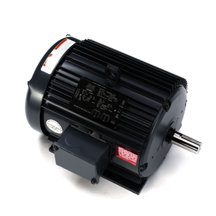 General Purpose Motor, 3 & 3 HP, 3 Ph, 60 & 50 Hz, 230/460 & 190-208/380-415 V, 1800 & 1500 RPM, 182T Frame, TEFC