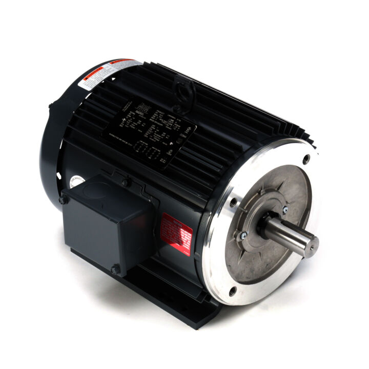 General Purpose Motor, 3 & 3 HP, 3 Ph, 60 & 50 Hz, 230/460 & 190-208/380-415 V, 1800 & 1500 RPM, 182TC Frame, TEFC