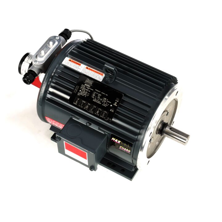 Encoder Motor, 3 HP, 3 Ph, 60 Hz, 230/460 V, 1800 RPM, 184TC Frame, TENV